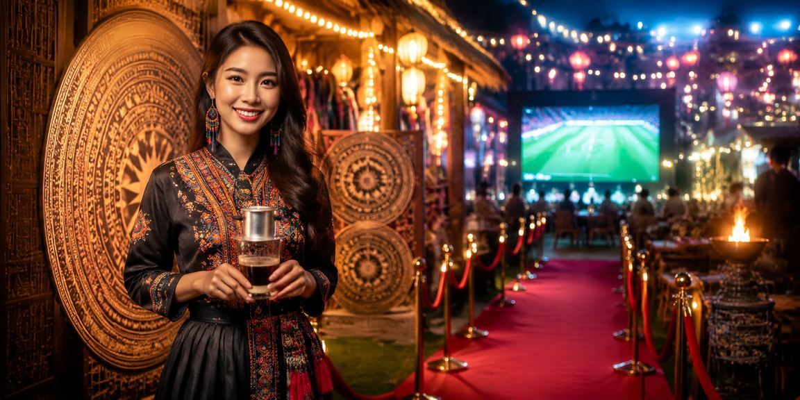 Người dùng Sapa thưởng cà phê buổi sáng và theo dõi kèo cược bóng đá trên điện thoại